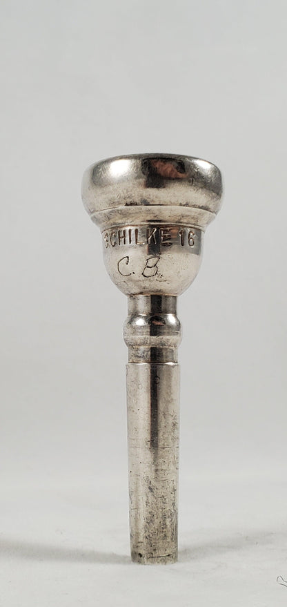 Used Schilke 16 Cornet Mouthpiece