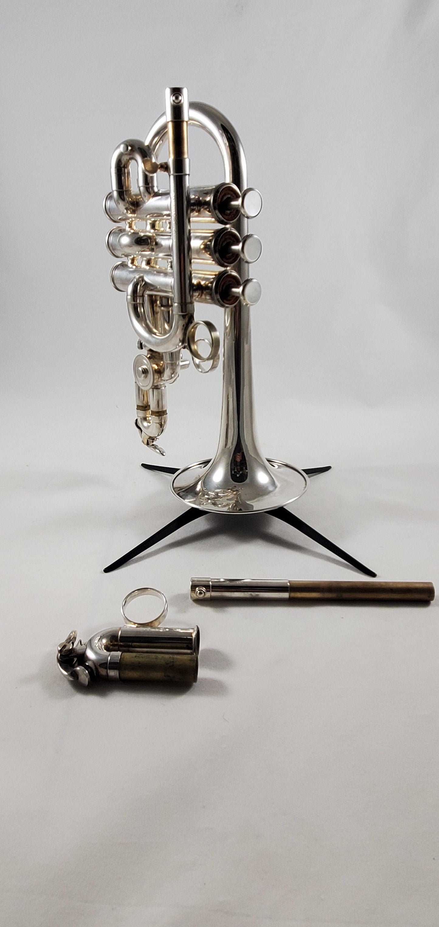 Used Yamaha Custom Japan YTR9820 Bb/A Piccolo Trumpet SN: 012480