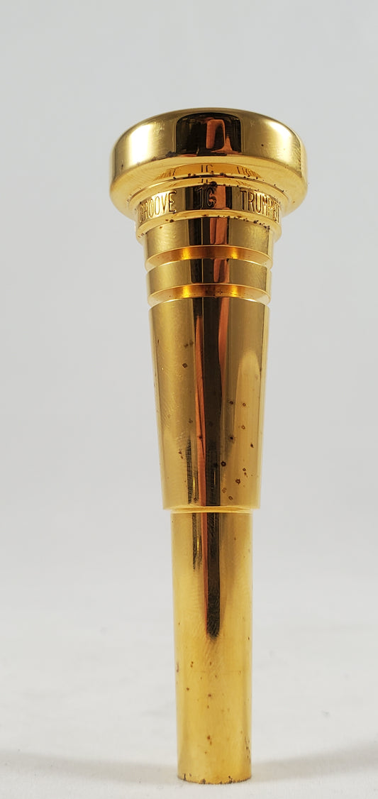 Used Best Brass Japan Groove 1C Trumpet Mouthpiece