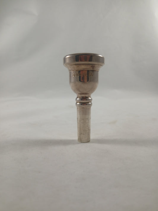 Used Schilke 50 Large Shank Trombone Mouthpiece