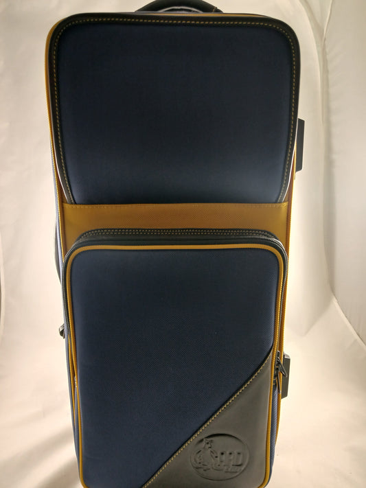 Gard Bags - Elite Double Trumpet Compact Gig Bag, Nylon w/Leather Trim
