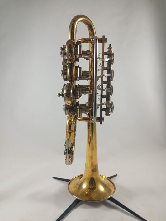 Used Lechner Rotary Piccolo Trumpet