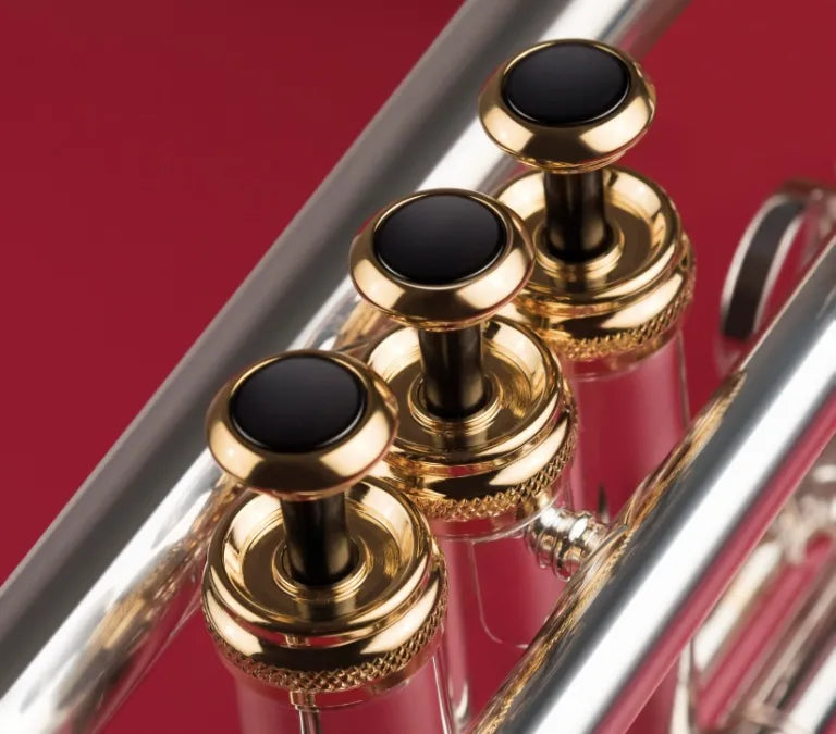 Frate BLACK ONYX – Trim kit for trumpet in Gold Plate