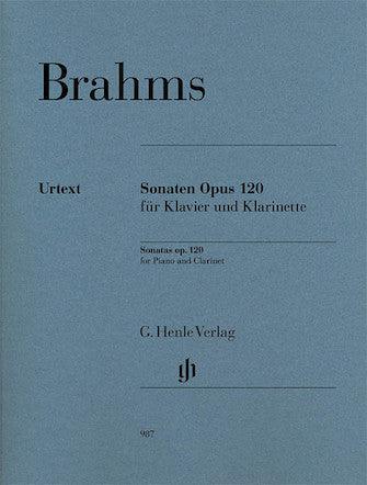 JOHANNES BRAHMS Clarinet Sonatas op. 120