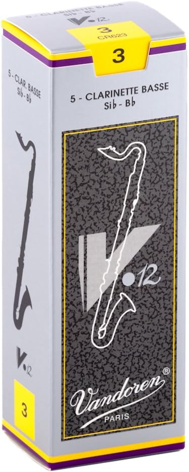 Vandoren V12 Bass Clarinet Reeds