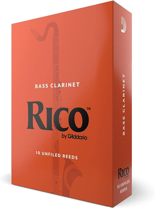 Rico Royal Bass Clarinet Reeds, Box of 10