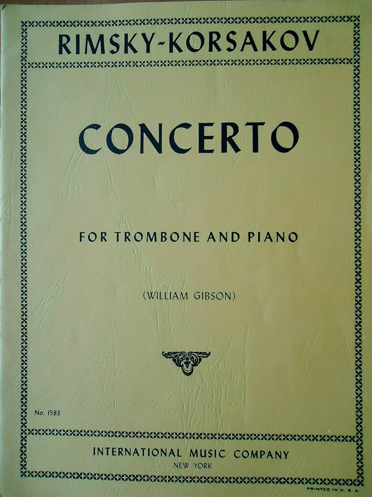 Rimsky-Korsakov, Nicolai – Concerto for Trombone