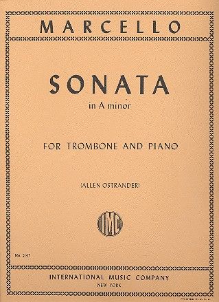 Marcello – Sonata in A Minor for trombone and piano