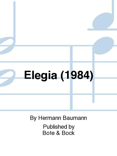 Baumann — Elegia