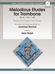 Bordogni/Rochut – Melodious Etudes for Trombone, Book 1