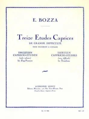 Bozza, Eugene – 13 Caprices