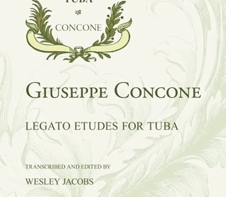 Concone - Legato Etudes for Tuba
