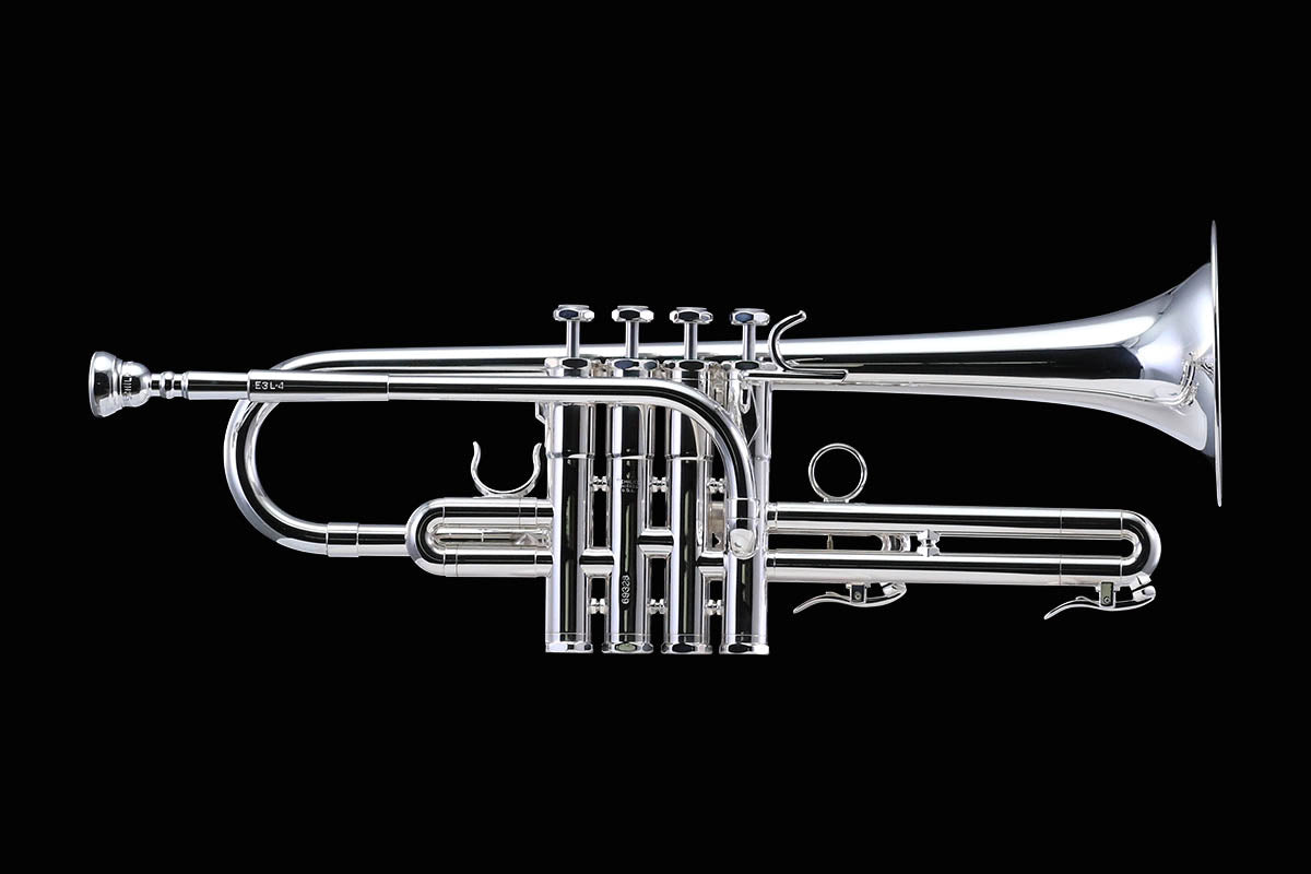 Schilke E3L-4 Eb Trumpet in Silver
