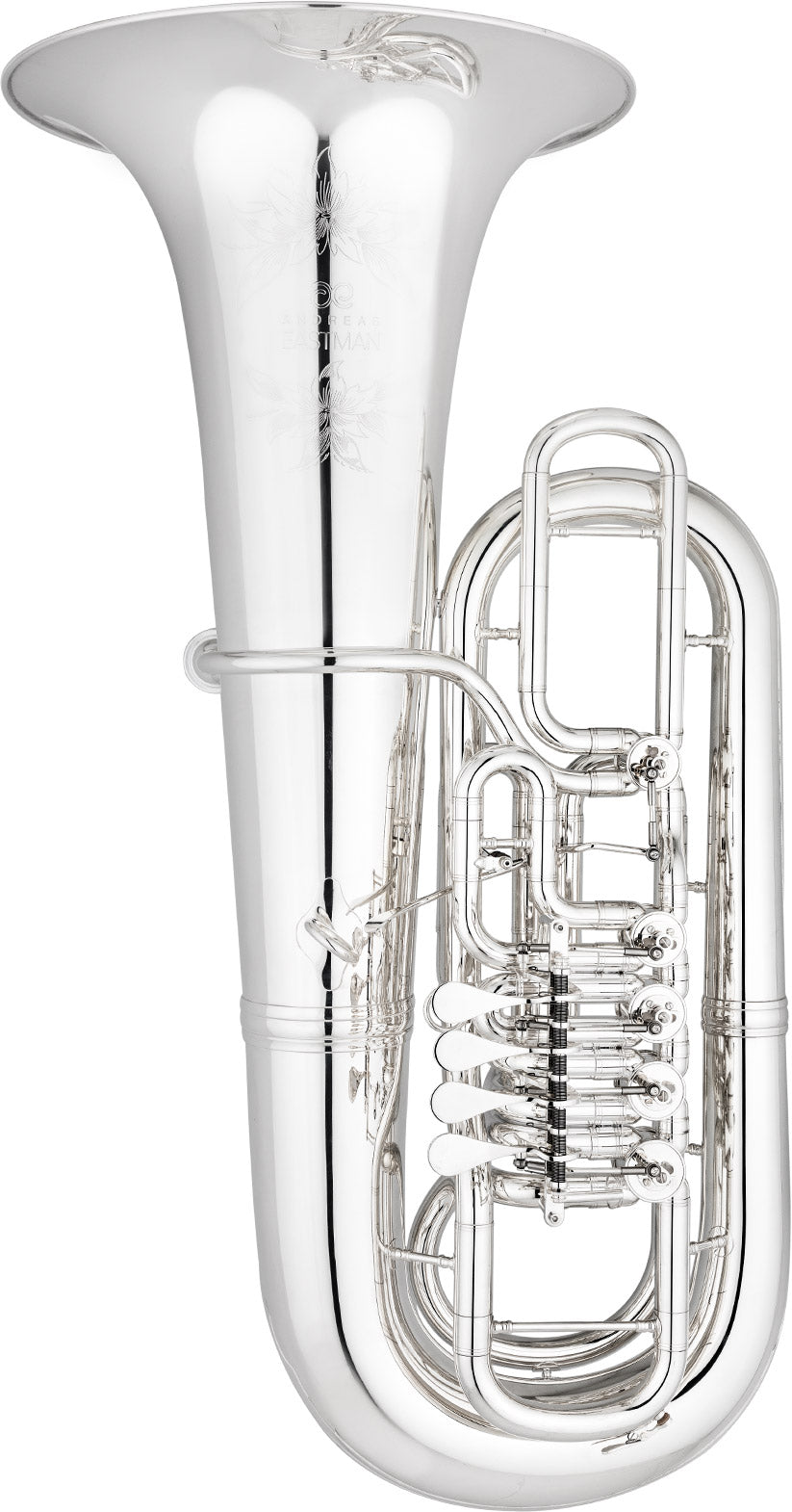 Eastman EBF864 F Tuba in Silver