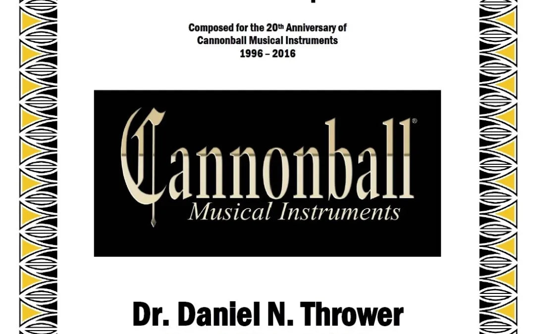 Cannonball Jubilee (4 Trumpets), Dr. Daniel Thrower