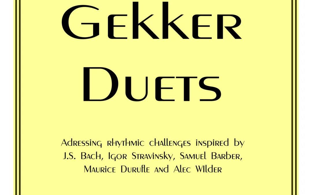 Gekker Duets - 44 Duos for Trumpet