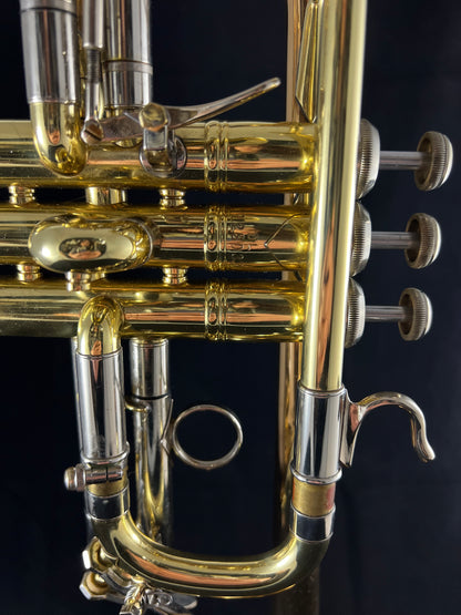 Used Bach Large Bore D Trumpet with 229G Bell SN 128033