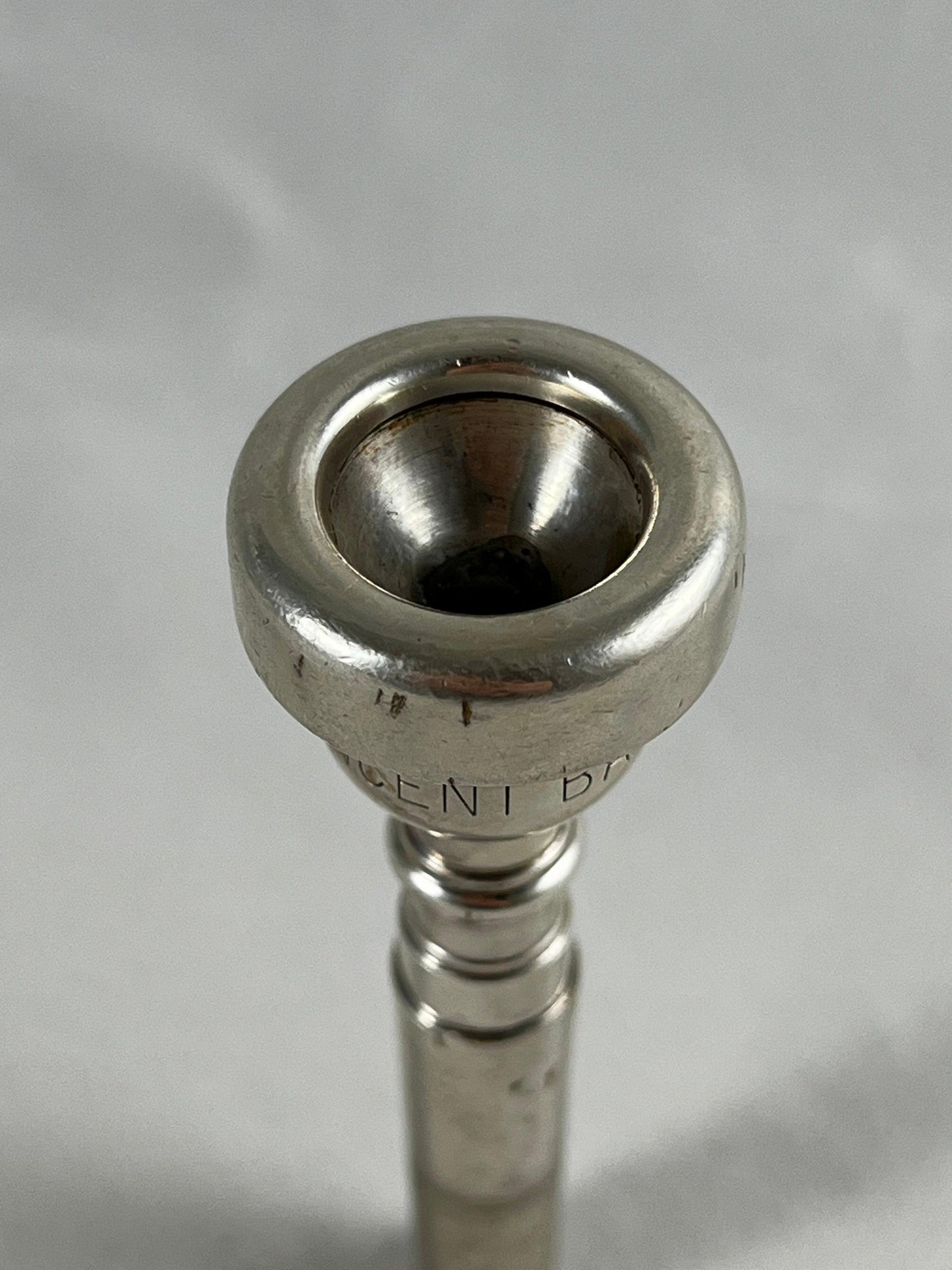 Used Bach 1 1/2B Screw Rim Trumpet Mouthpiece