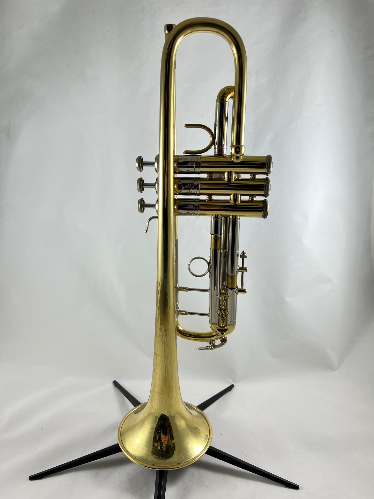 Used Bach Mount Vernon M Bore Bb Trumpet SN 19795