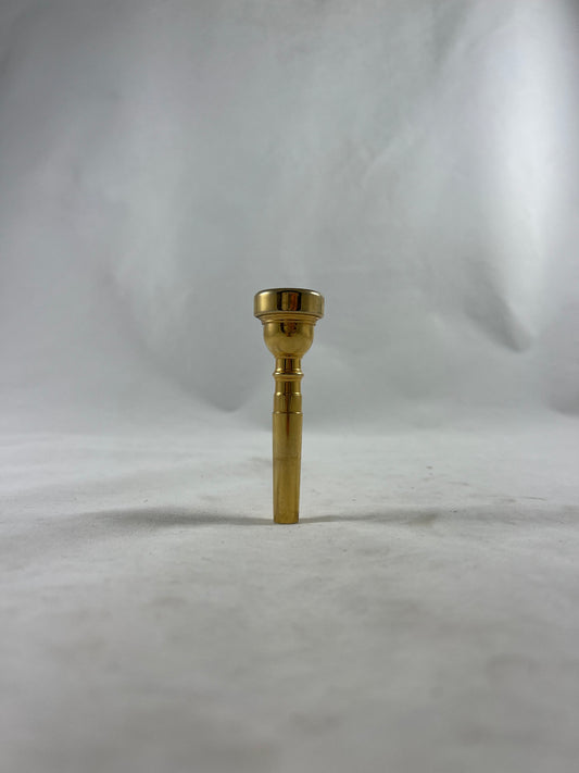 Used 3C Gold Plated Trumpet Mouthpiece