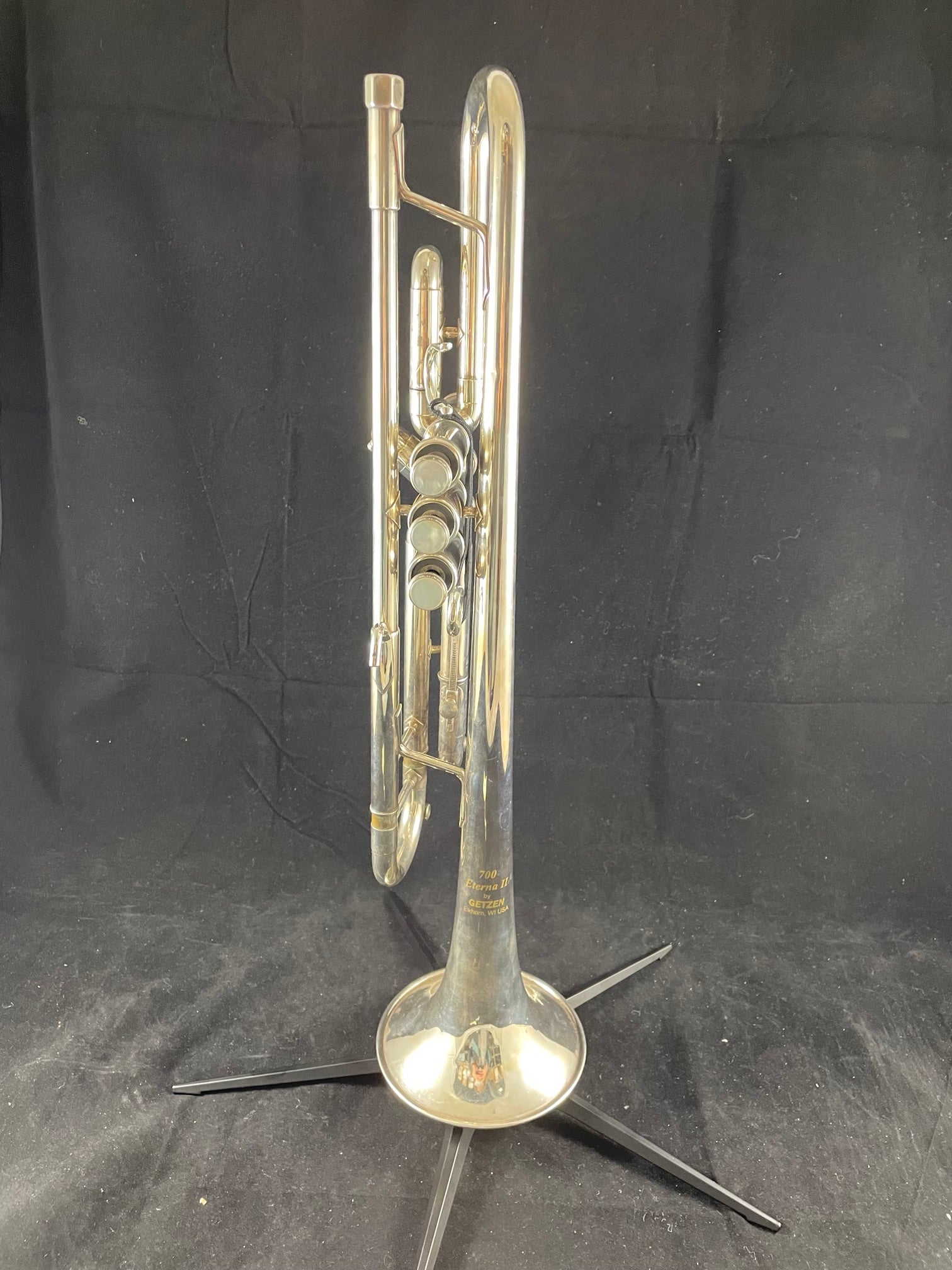 Used Getzen Eterna II 700 Bb Trumpet Sn G59386 – Thompson Music Co
