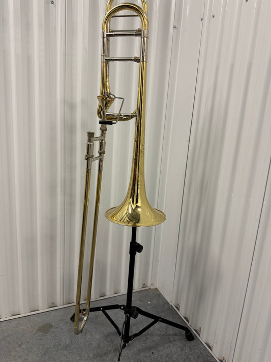 Used S.E. Shires Q30YA F-Attachment Trombone with Axial-flow Valve SN: Q1252