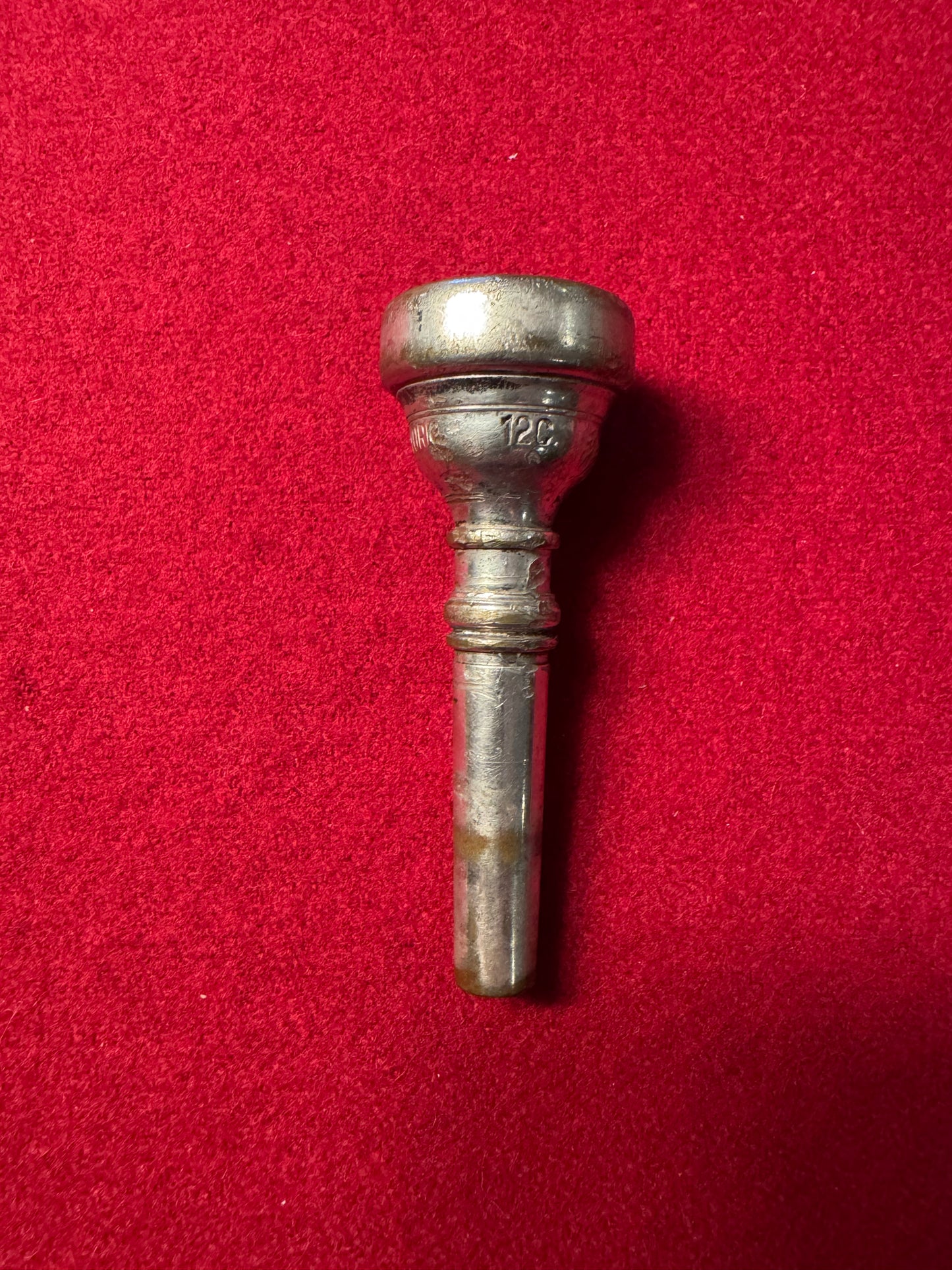 Used Bach New York 12C Cornet Mouthpiece