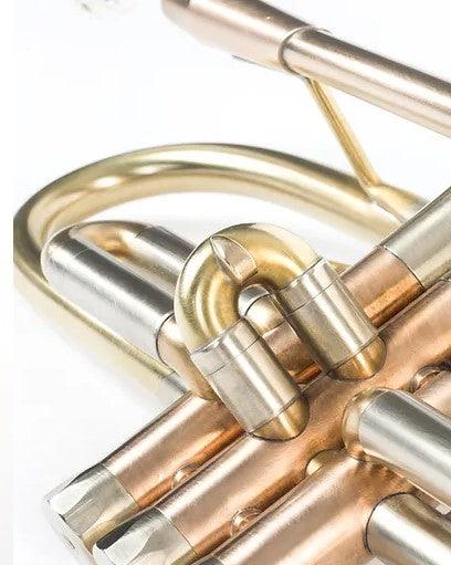 Lotus Solo Model Bb Trumpet on Sale due to a small ding in the bell.