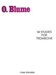 Blume / Fink – Thirty-six Studies for Trombone with F Attachment