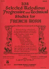 Andraud / Pottag — 335 Selected Melodious Progressive and Technical Studies for French Horn, Book 2