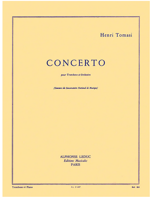 Tomasi, Henri – Concerto for Trombone