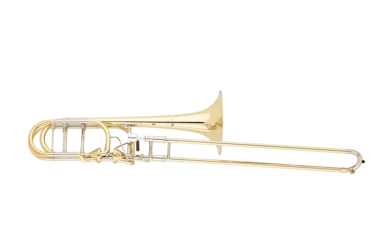 Shires Q Series Bass Trombone-Yellow Brass Q36YA
