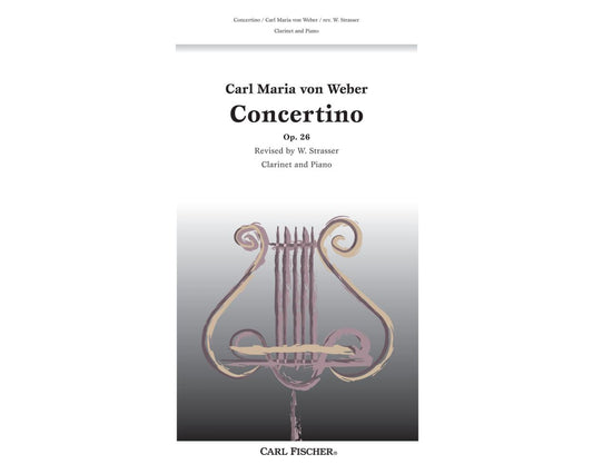 Weber – Concertino Op. 26 for Clarinet and Piano