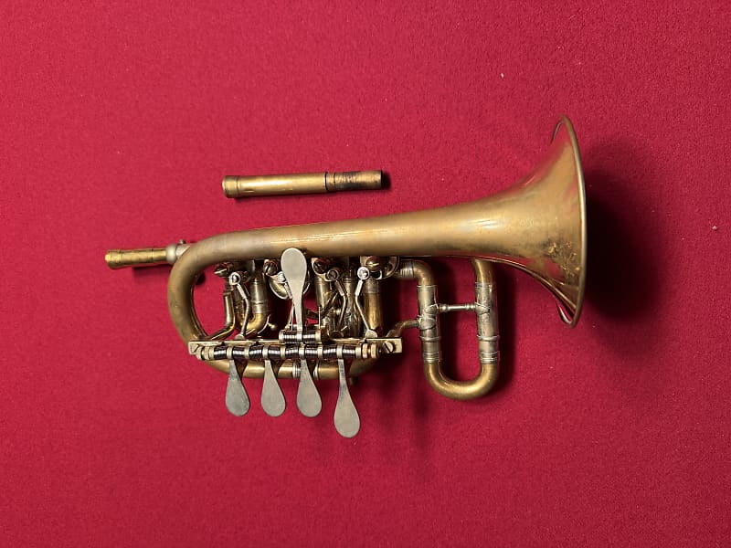 Oberrauch Rotary Piccolo Trumpet in Bb/A Model Vivaldi II - Demo