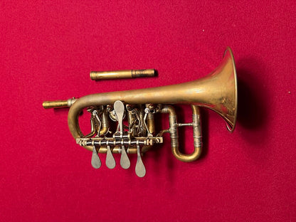 Oberrauch Rotary Piccolo Trumpet in Bb/A Model Vivaldi II - Demo