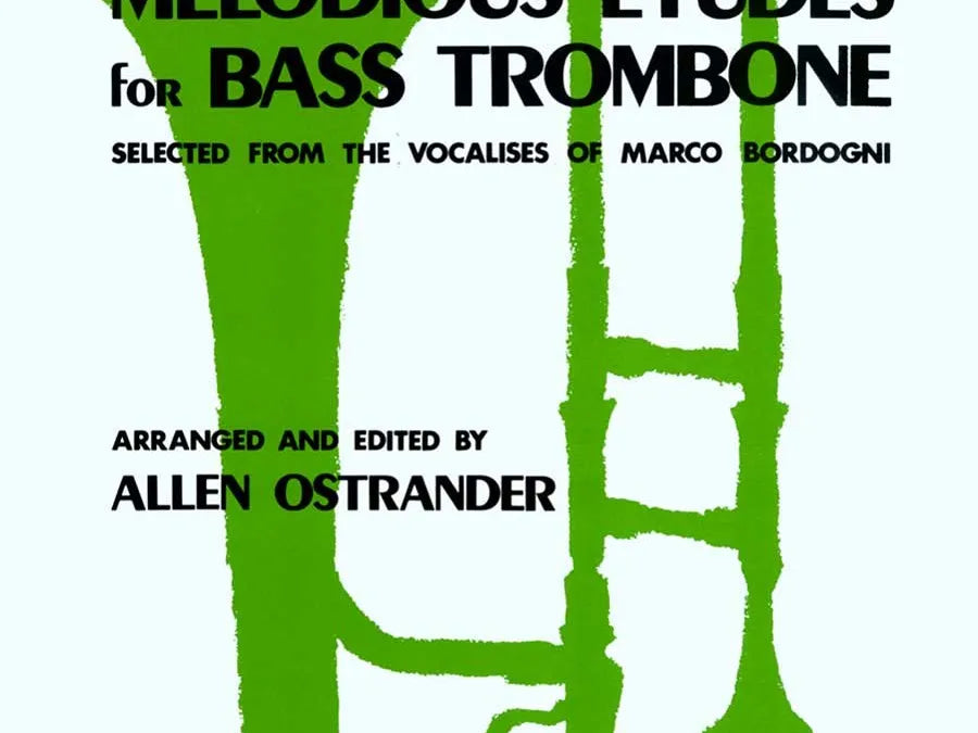 Bordogni/Ostrander - Melodious Etudes for Bass Trombone