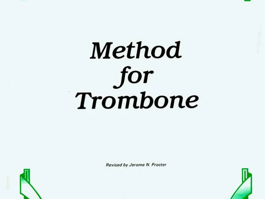 Cornette - Method for Trombone