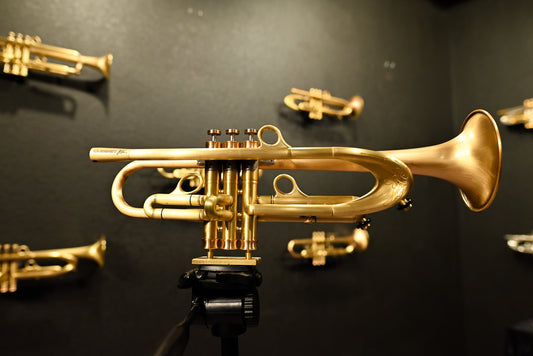 Harrelson VPS Summit 4/3R Bb Trumpet (Prototype Stainless Steel Bracing) SN: 6102024