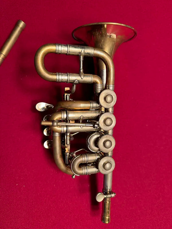 Oberrauch Rotary Piccolo Trumpet in Bb/A Model Vivaldi II - Demo