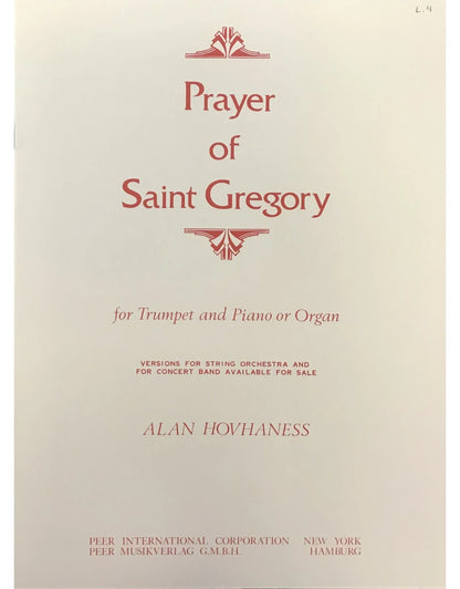 Prayer of St. Gregory for Trumpet and String Orchestra-Alan Hovhaness
