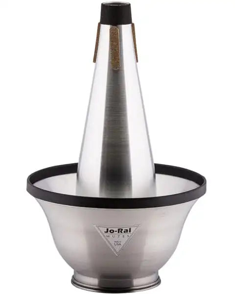 Jo-Ral Bass Trombone Adjustable Cup Mute – Aluminum