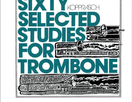 Kopprasch - Sixty Selected Studies for Trombone Book II