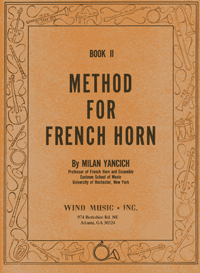 Yancich - Method for French Horn Book II