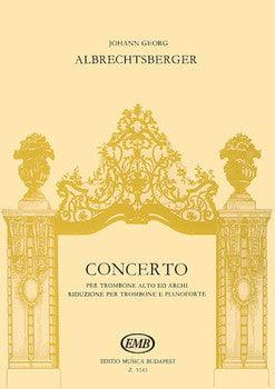 Albrechtsberger Concerto for Alto Trombone and Piano