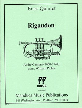 Campra, Andre - Rigaudon for Brass Quintet