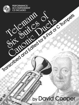 Telemann Six Suites of Canonic Duets by David Cooper