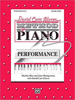 David Carr Glover Method for Piano Level 2