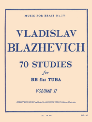 Blazhevich -- 70 Studies for B-Flat Tuba, Vol. 2