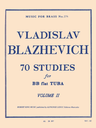 Blazhevich -- 70 Studies for B-Flat Tuba, Vol. 2