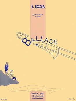 Ballade for Trombone & Piano - Bozza